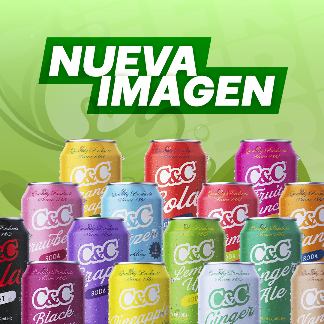 C&C ORANGE - Bebida gasificada sabor a Naranja