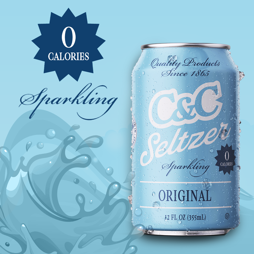 C&C SELTZER SPARKLING - Agua gasificada
